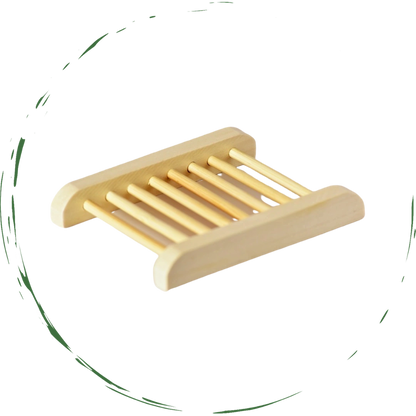 Bamboo Soap Dish – Eco-Friendly Natural Soap Bar Holder