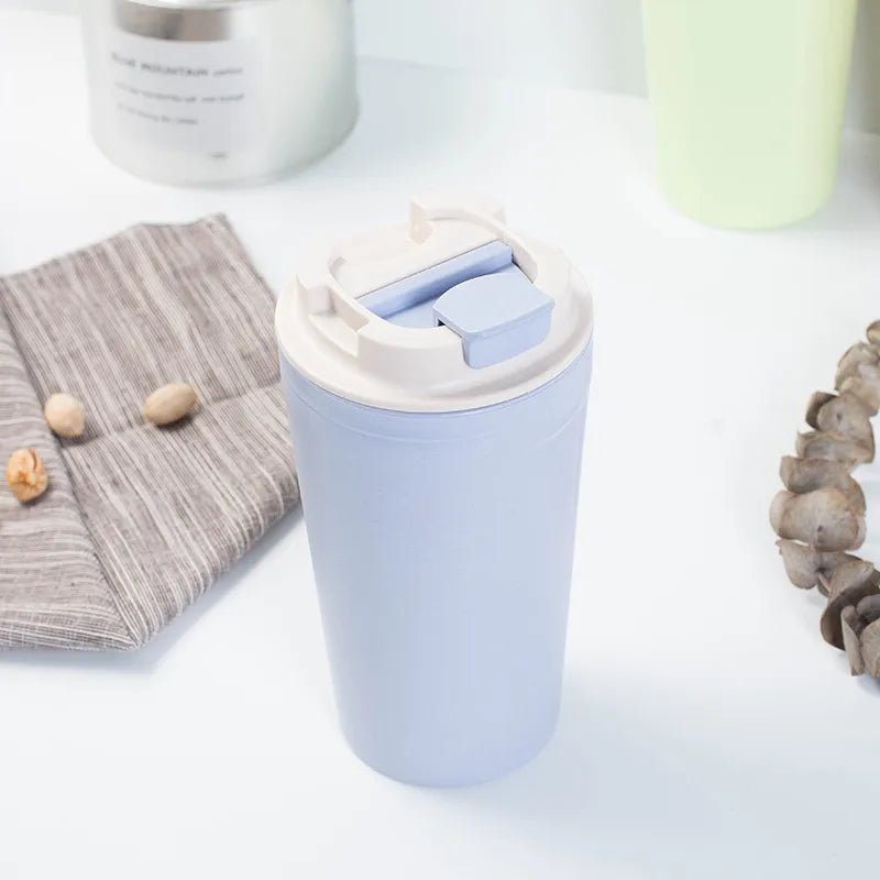 Eco-Friendly Wheat Straw Water Cup – Reusable Cup for Home & Office