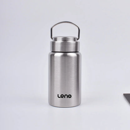 1Pc Large Capacity Stainless Steel Sport Water Bottle Single-Layer Rugged Water Cup Metal Bottle Drinkware Camping Sports Gym